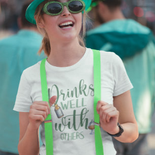 Drink Goed met andere St. Patrick's Day T-shirt