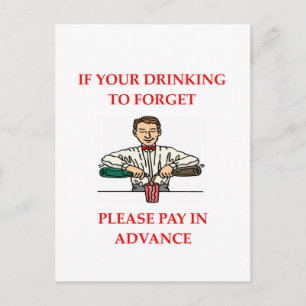 drink grap briefkaart