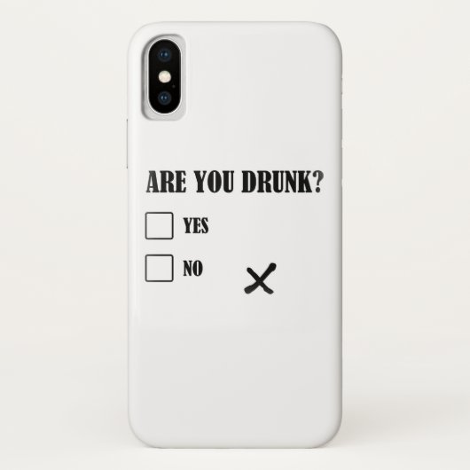 drink grappige tekstberichten illustreren Case-Mate iPhone case (Achterkant)