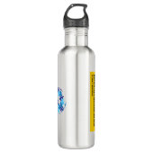 Drink hard; Live Dangerous Waterfles (Voorkant)