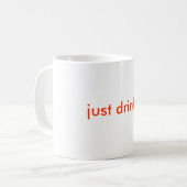 drink het gewoon koffiemok (Voorkant links)
