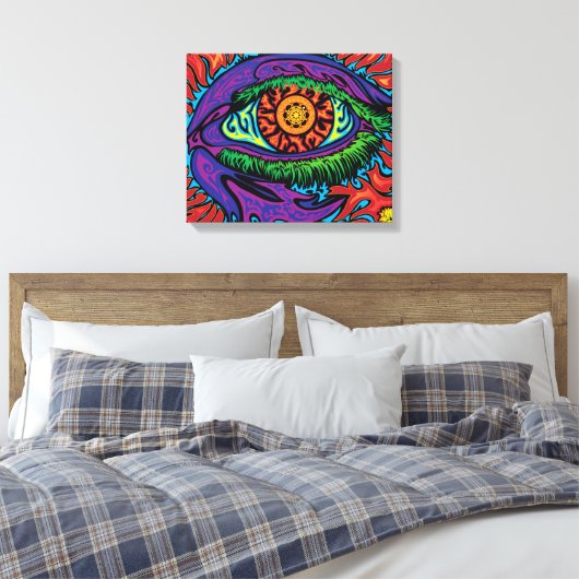 Drink het in - Canvas Print (Insitu (Slaapkamer))