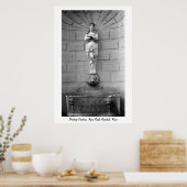 Drink het Poster van de fontein Rome (Keuken)