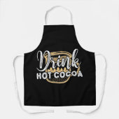 Drink Hete Cacao Schort (Voorkant)