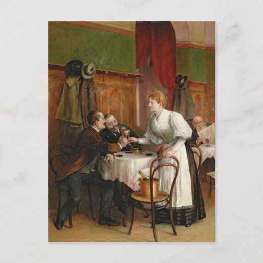 Drink hun gezondheid briefkaart (Voorkant)