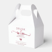 Drink in Liefde Bruiloft Kater Kit Favor Box Bedankdoosjes (Achterkant)