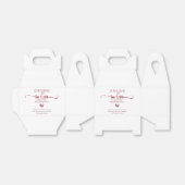 Drink in Liefde Bruiloft Kater Kit Favor Box Bedankdoosjes (Uitgevouwen)