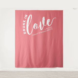 Drink in Love Bachelorette Welcome Wandkleed