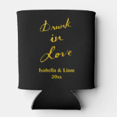 Drink in Love Black Blikjeskoeler (Achterkant)