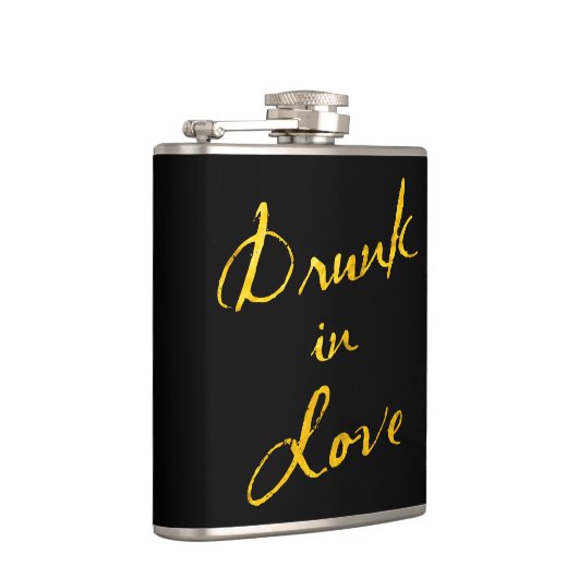 Drink in Love Flask Heupfles (Rechts)
