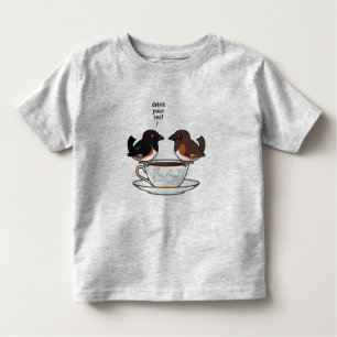 Drink je thee! kinder shirts