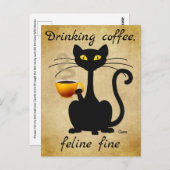 Drink katoenboete - Briefkaart (Voorkant / Achterkant)