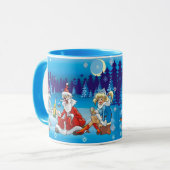 drink kerstkerstmis mok (Voorkant links)