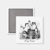 Drink kikkers magneet (Voorkant / Achterkant)