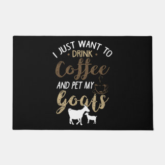 Drink kluis met goats deurmat