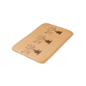 Drink koffie, bespaar vogels badmat (Gekanteld)