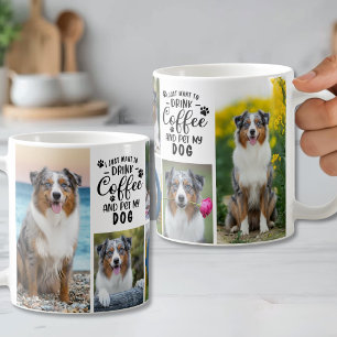 Drink Koffie En Aai Mijn Hond Foto Koffiemok