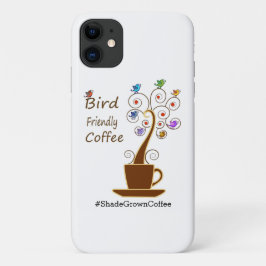 Drink koffie en red vogels iPhone 11 hoesje