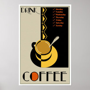 Drink Koffie Poster