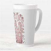 Drink Koffieeet Cake Latte Mok (Rechterhoek)