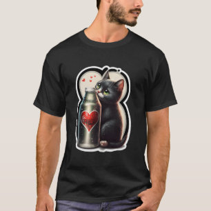 Drink limonade kitten paw soda Pop miauw zomer T-shirt