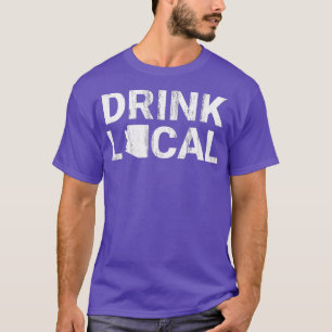 Drink Local Arizona Drink Craft Beer Brewery T-shirt