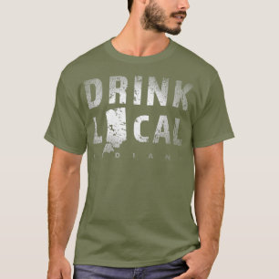 Drink Lokale Indiana Craft Beer IN Brouwerijen Gif T-shirt