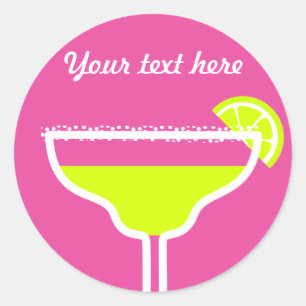 Drink Marguerita Ronde Sticker