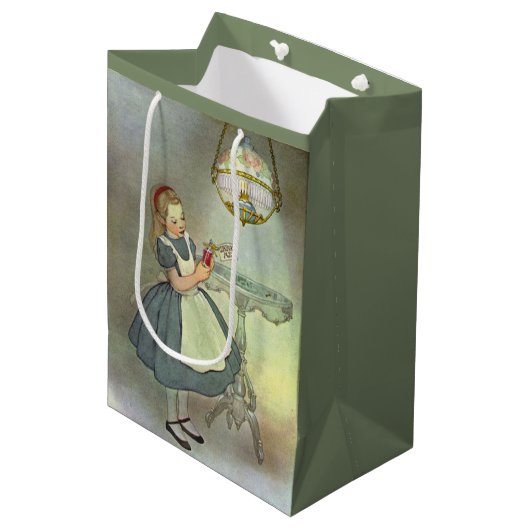 Drink me 2 medium cadeauzakje (Voorkant Gekanteld)