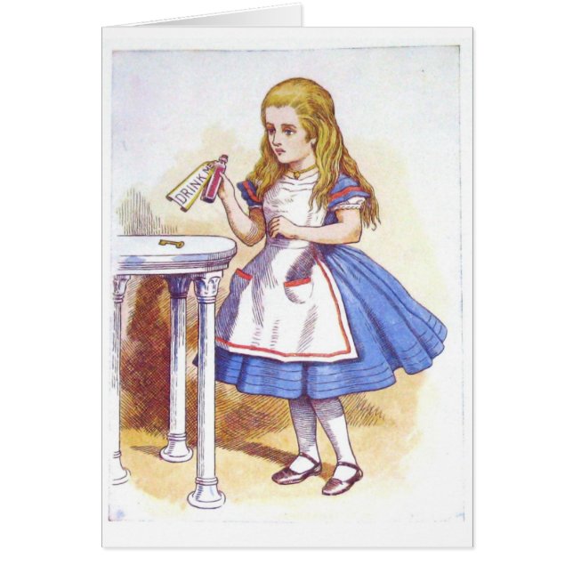 Drink me, Alice! (Voorkant)