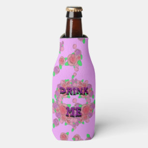 DRINK ME Alice in Wonderland Bottle Wrap Flesjeskoeler