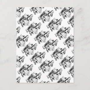 Drink me Alice in Wonderland Briefkaart