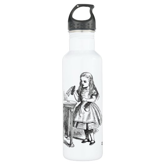 Drink me Alice in Wonderland drink fles (Voorkant)