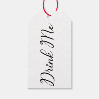 “Drink Me” Alice in Wonderland Geïnspireerde Gift  Cadeaulabel
