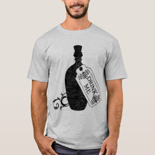 Drink me fles t-shirt