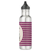 Drink me Mad Hatter Alice in Wonderland Magenta Waterfles (Rechts)