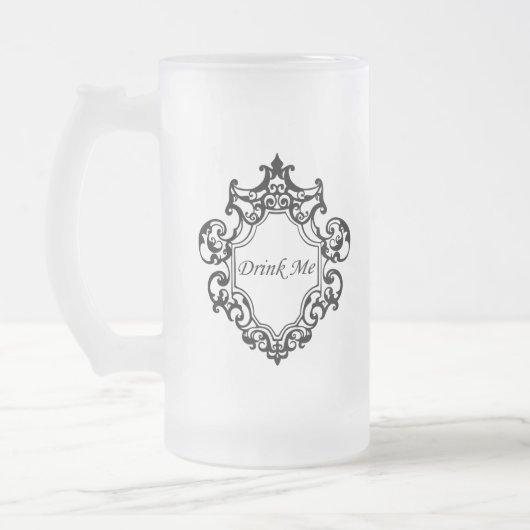 Drink me! matglas bierpul (Links)
