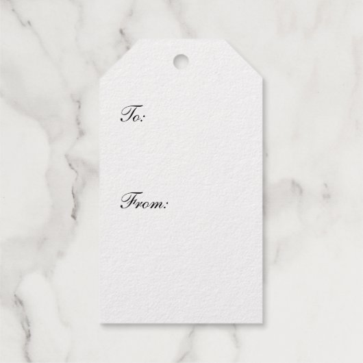 "Drink me" Wonderland Tea Party Custom Gold Cadeaulabels (Achterkant)