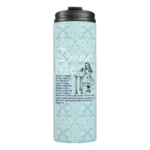 "Drink me" Wonderland Thermal Tumbler Thermosbeker
