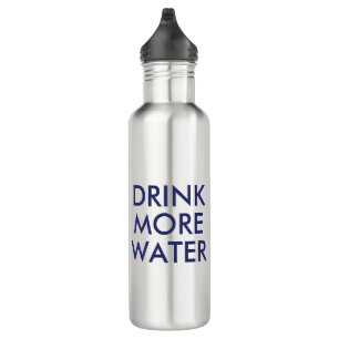 Drink Meer water   Funny Humor Waterfles