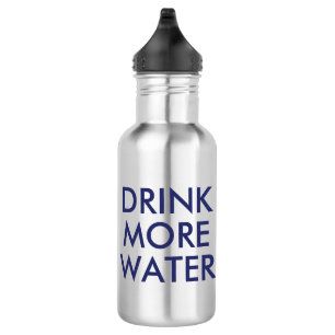 Drink Meer water Funny Humor Waterfles