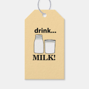 Drink Melk Cadeaulabel