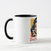 Drink met de duivel mok (Links)