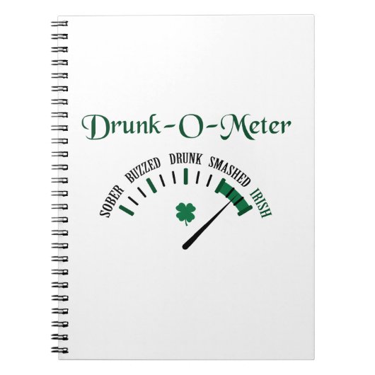 Drink meter notitieboek (Voorkant)