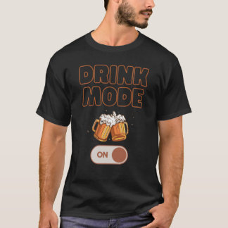 Drink mode on t-shirt