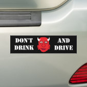 DRINK N STATION BUMPERSTICKER (Op auto)