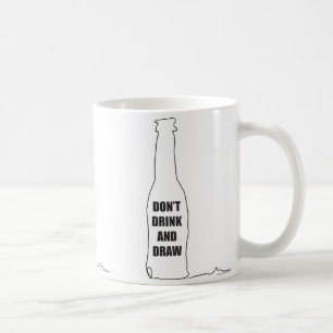 Drink Niet en Teken Koffiemok