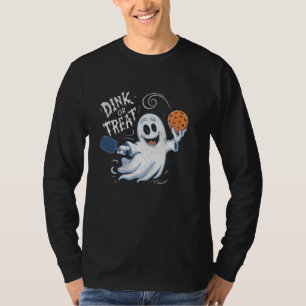 DRINK OF TRAKTEER KOSTUUM HALLOWEEN PICKLEBALL LIE T-SHIRT