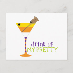 Drink omhoog briefkaart