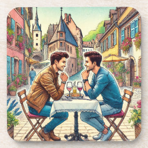 Drink onderzetter set - De straten van Benwihr